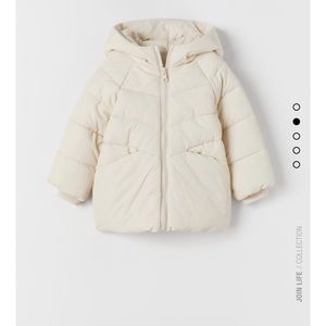 Zara basic puffer coat new with tags in stores now